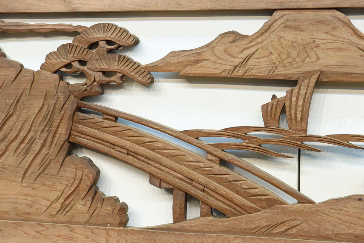 Carved ranma material EZ2881