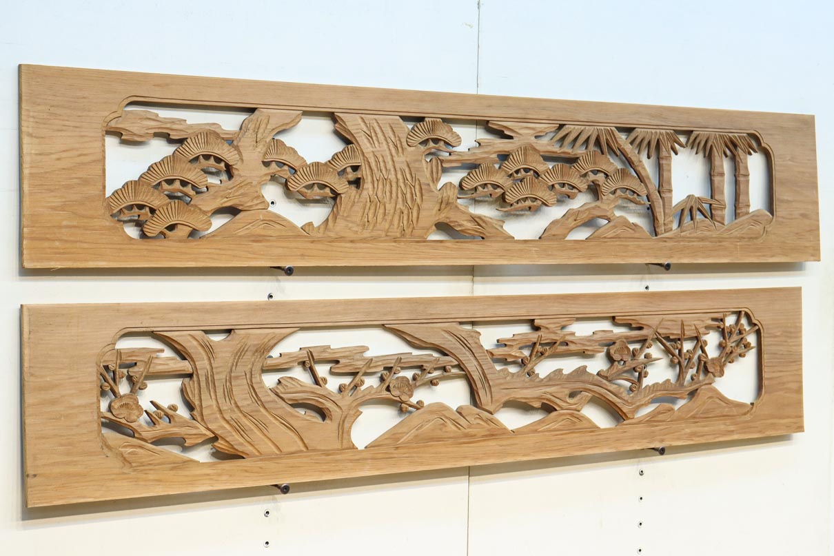 Carved ranma material　EZ2882ab