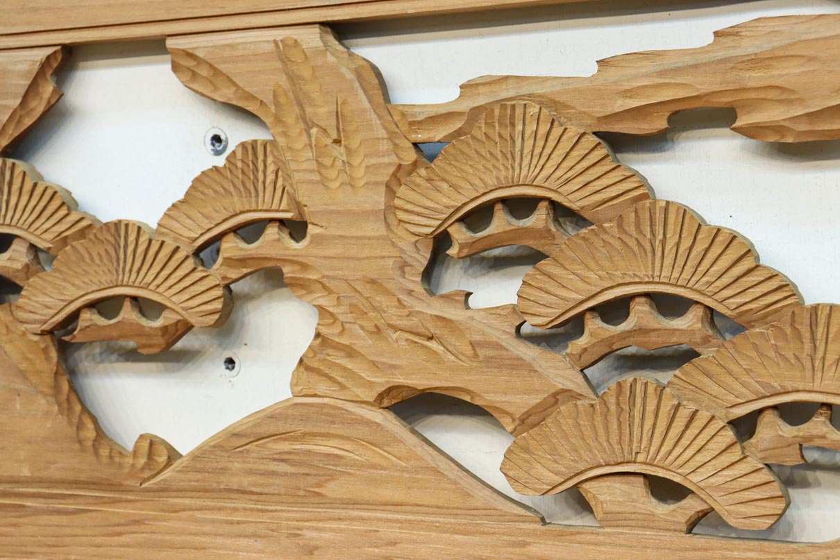 Carved ranma material　EZ2882ab