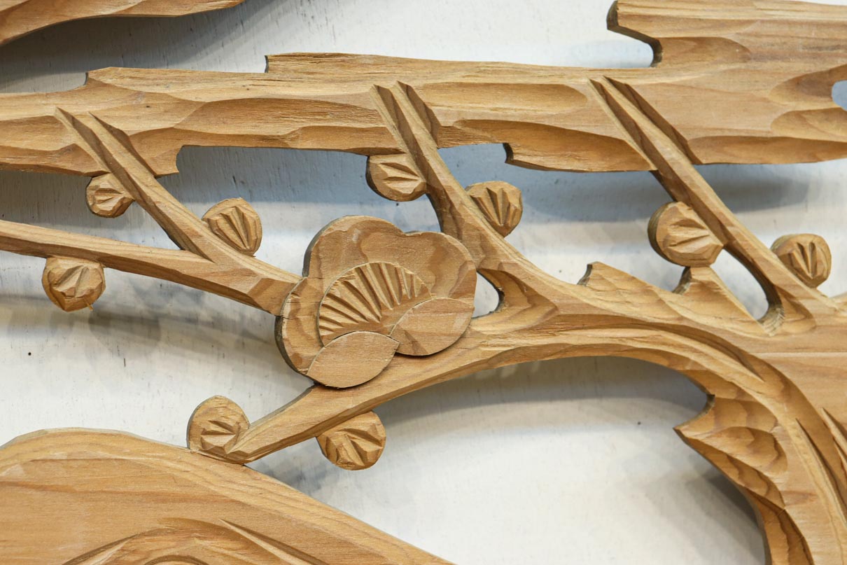 Carved ranma material　EZ2882ab