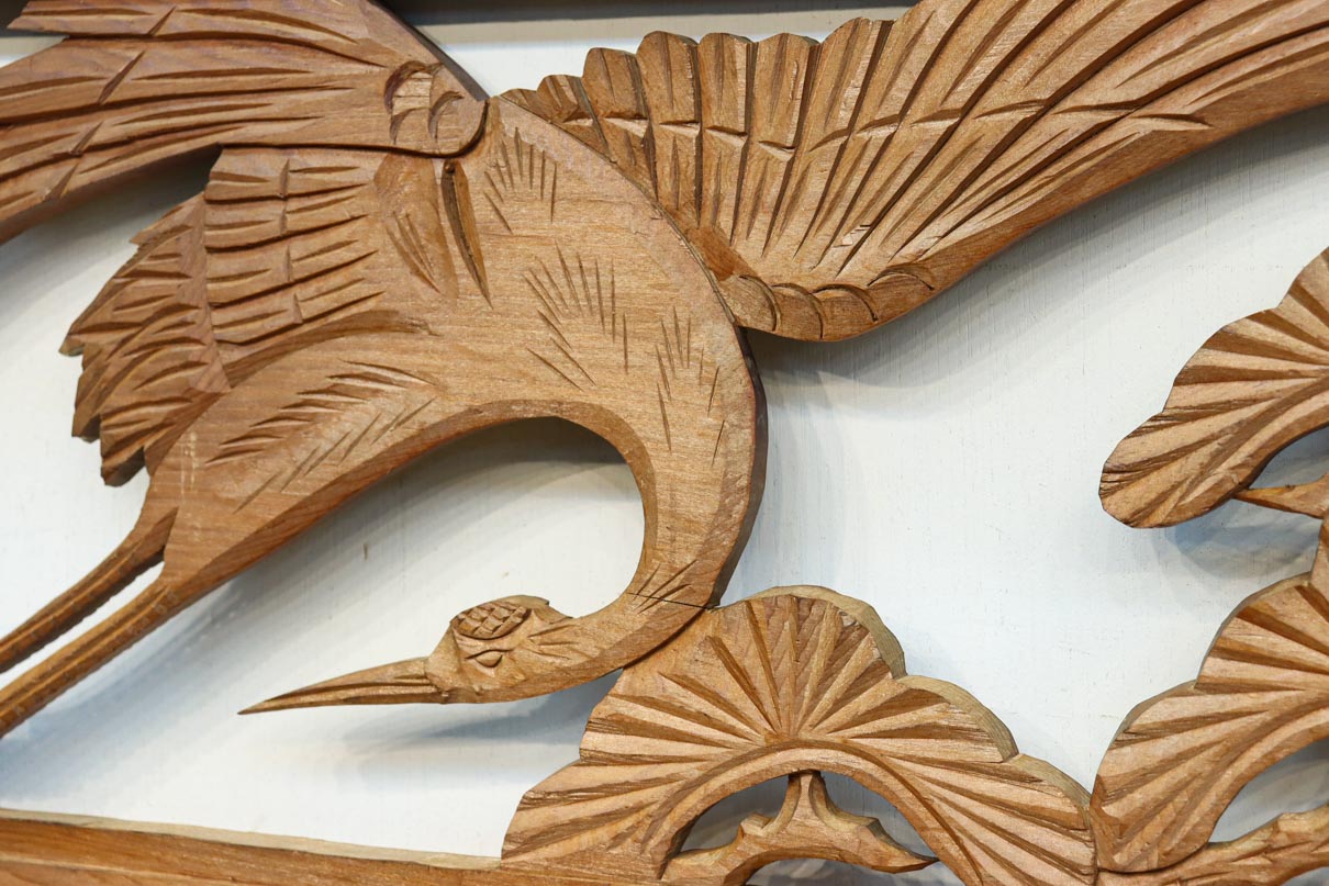 Carved ranma material EZ2885ab