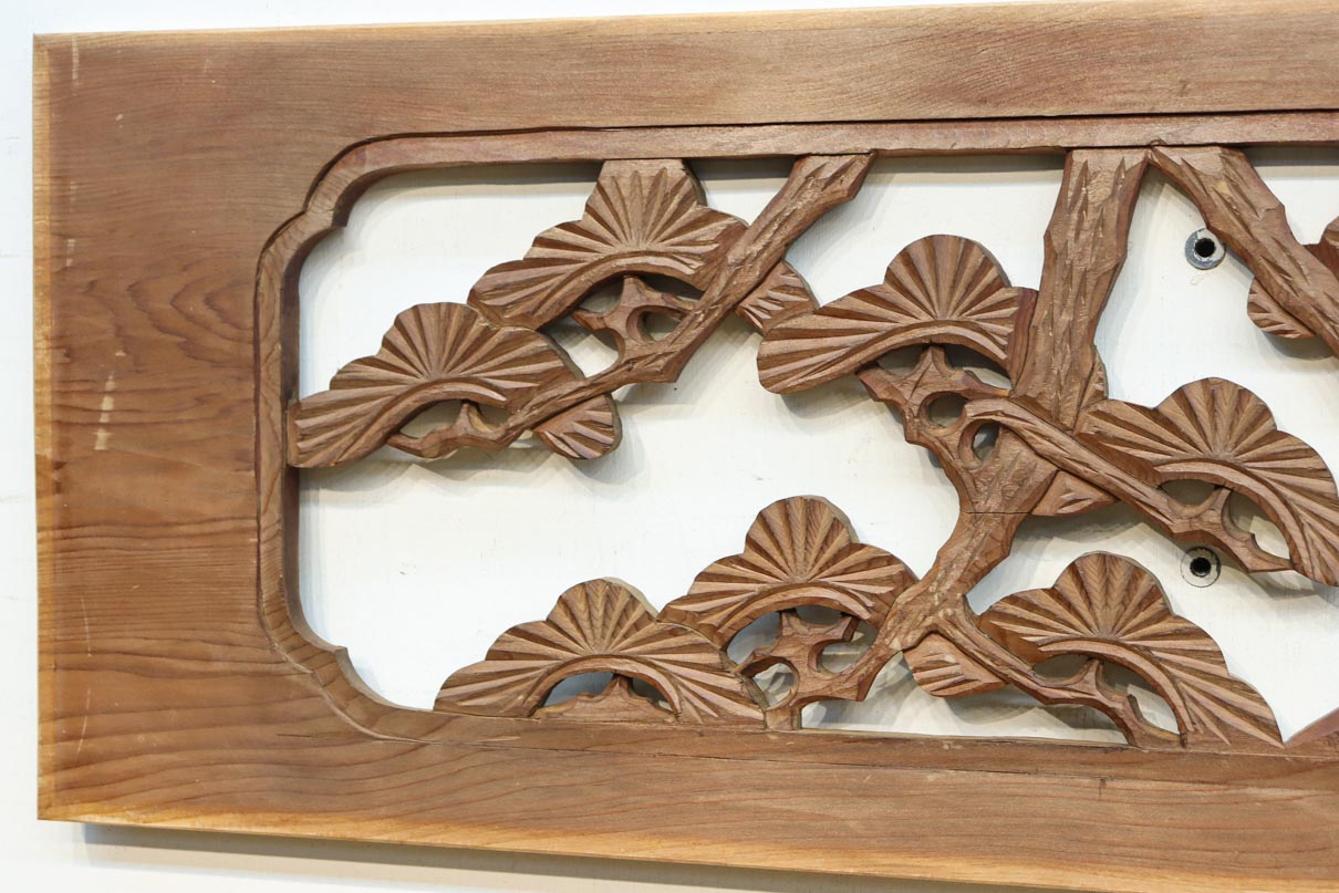 Carved ranma material EZ2885ab