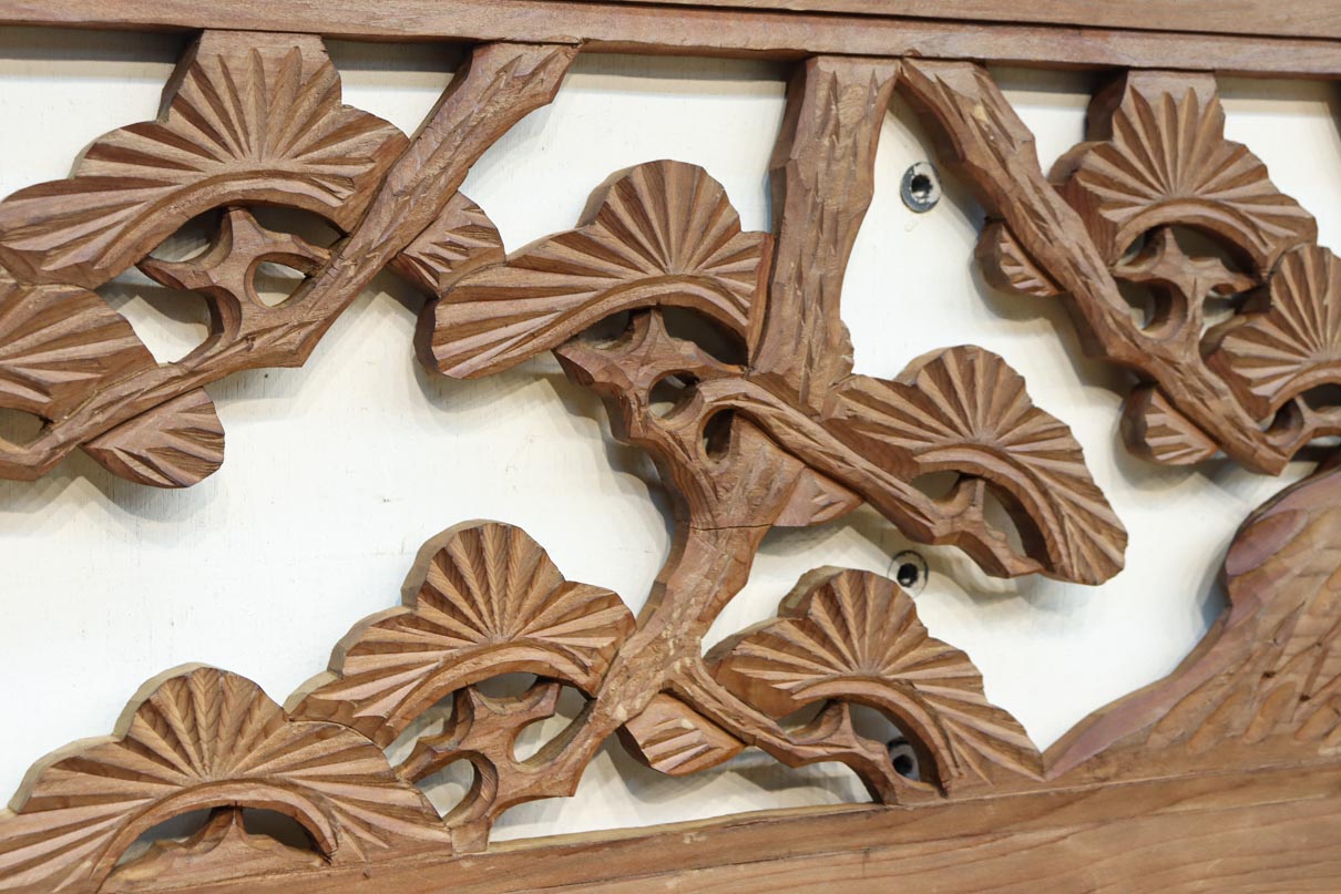 Carved ranma material EZ2885ab