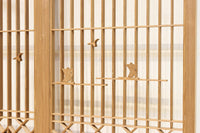 富士山を遠くに臨む静観な風景を描いた書院セット　EZ2891　在庫4枚一組