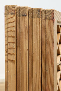 富士山を遠くに臨む静観な風景を描いた書院セット　EZ2891　在庫4枚一組