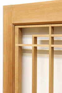 温かみある木地色の香図と蜀江の組子が美しい書院　EZ2893　在庫4枚