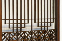 香図と幾何学模様の組子が上質感漂う書院　EZ2894　在庫4枚