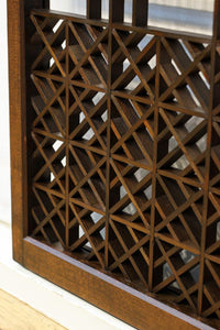 香図と幾何学模様の組子が上質感漂う書院　EZ2894　在庫4枚