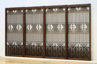 香図と幾何学模様の組子が上質感漂う書院　EZ2894　在庫4枚