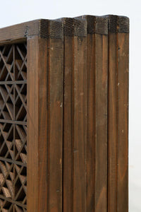 香図と幾何学模様の組子が上質感漂う書院　EZ2894　在庫4枚