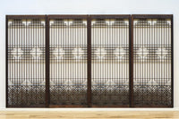 香図と幾何学模様の組子が上質感漂う書院　EZ2894　在庫4枚