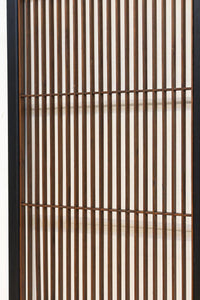 縦繁と幾何学模様のモダンなデザインをした書院　EZ2895　在庫4枚