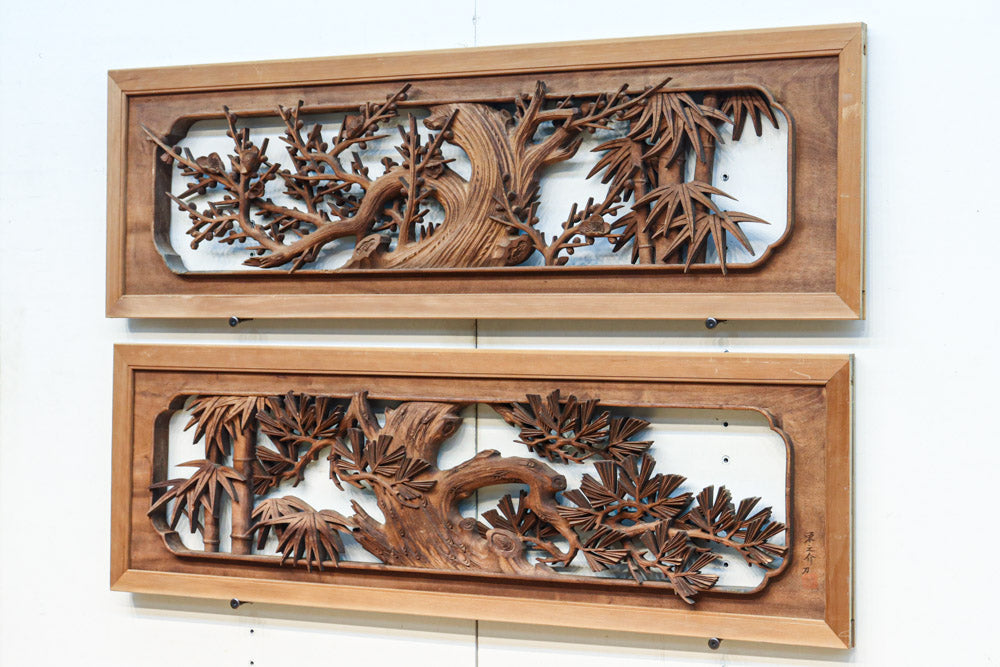 Deeply carved Ranma EZ2932ab