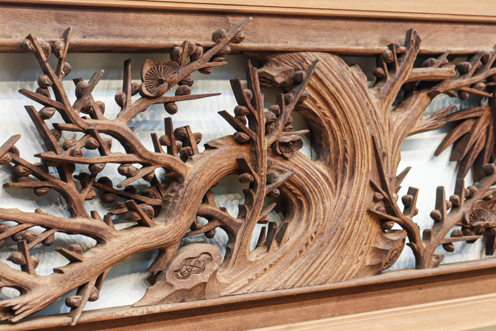 Deeply carved Ranma EZ2932ab