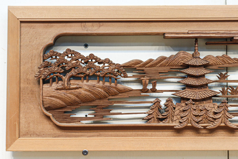 Deeply carved Ranma EZ2933a