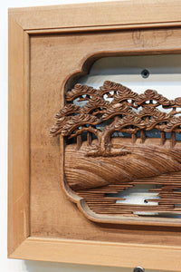 Deeply carved Ranma EZ2933a