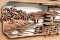 Deeply carved Ranma EZ2933a