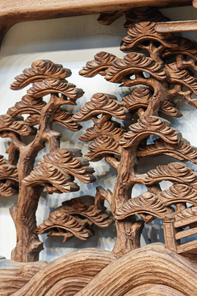 Deeply carved Ranma EZ2933a