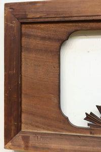 勇壮な鷹と松の絵柄が風格を感じさせる彫刻欄間　EZ2935ab　在庫(a:1 b:1)枚