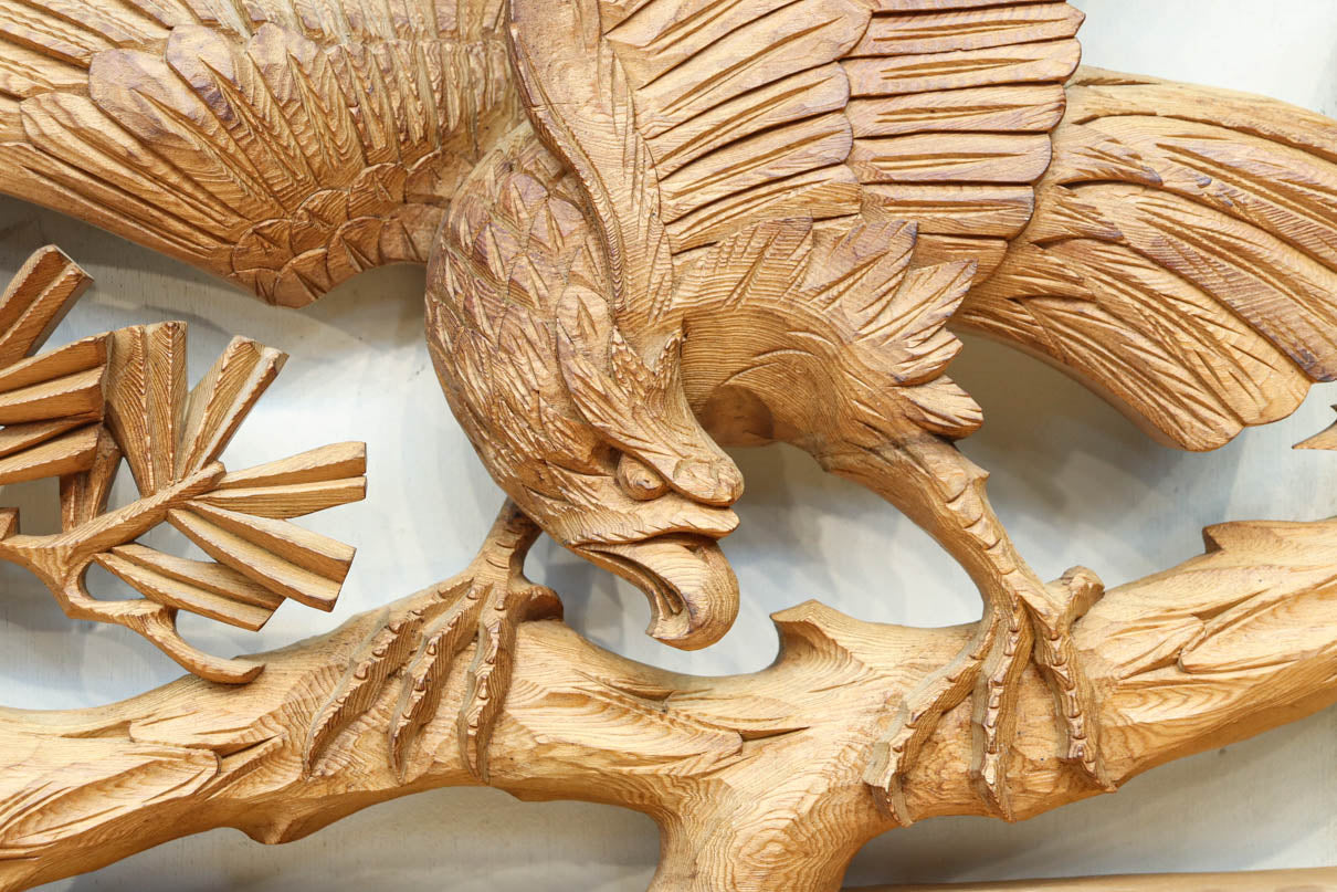 Deeply carved Ranma EZ2943