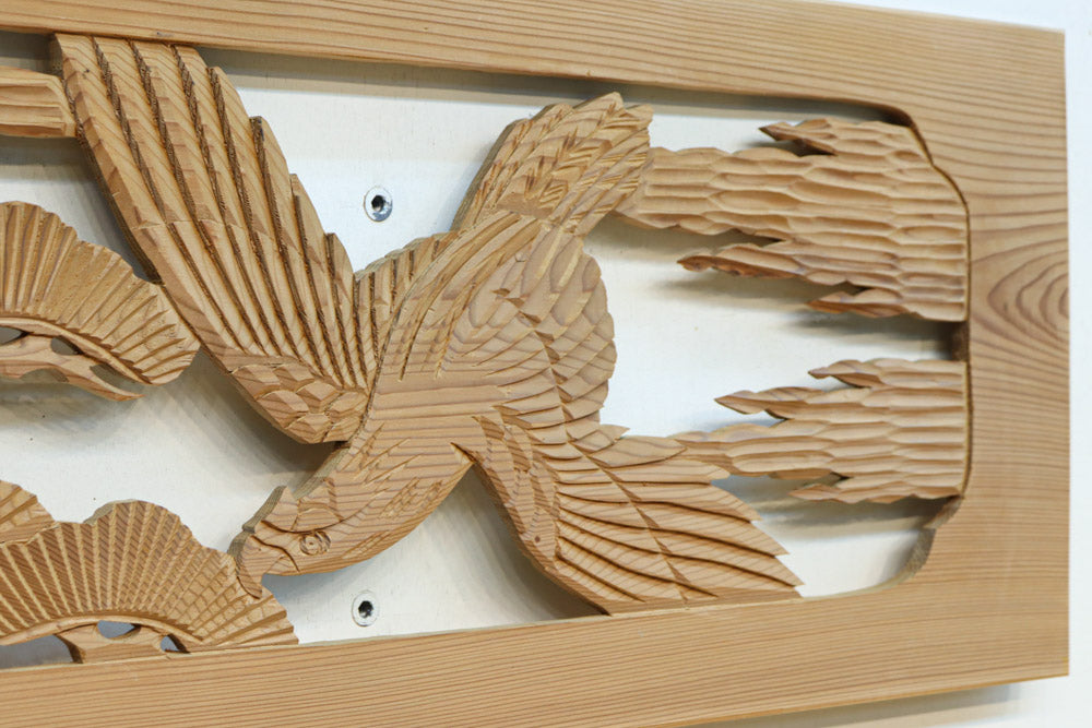 Carved Ranma material EZ2996 