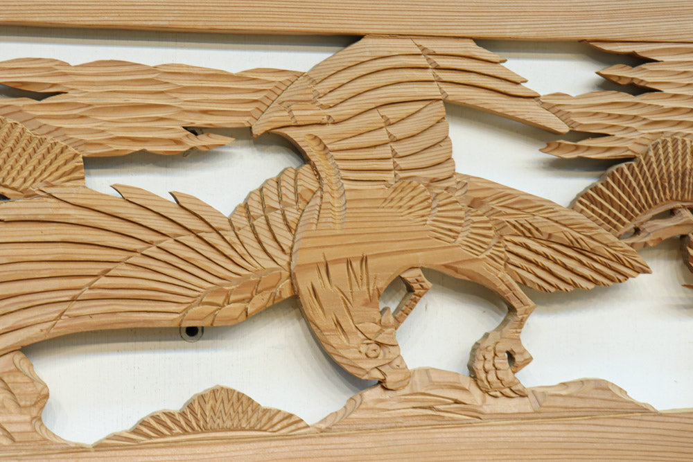 Carved Ranma material EZ2997