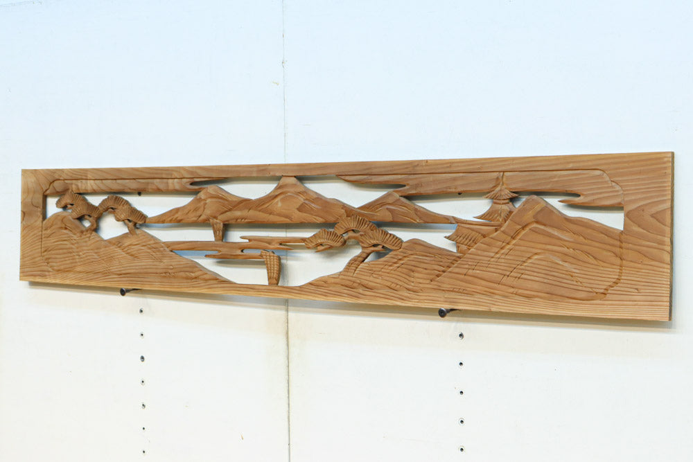 Relief carving Ranma material EZ2998