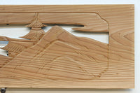 Relief carving Ranma material EZ2998