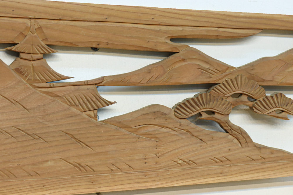 Relief carving Ranma material EZ2998