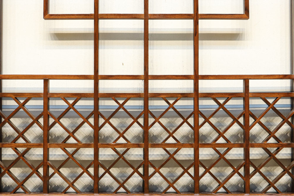 味わいある風合いの幾何学模様が美しい書院　EZ3056　在庫4枚