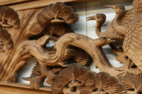 Deep-relief carved Ranma EZ316ab