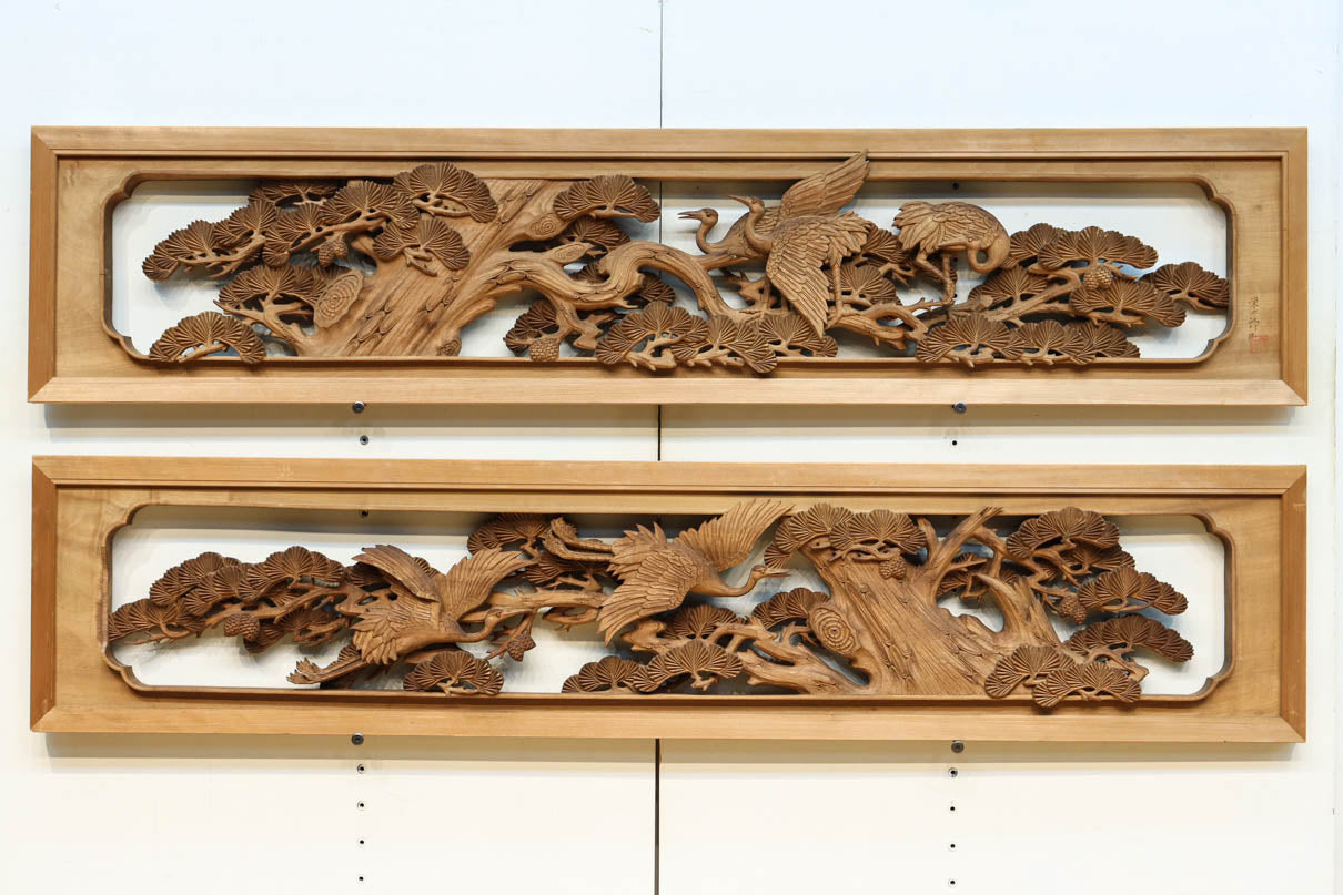 Deep-relief carved Ranma EZ316ab
