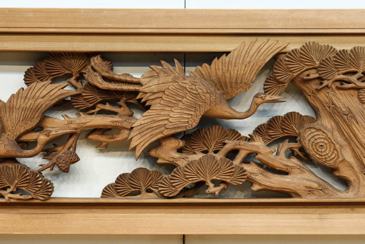 Deep-relief carved Ranma EZ316ab