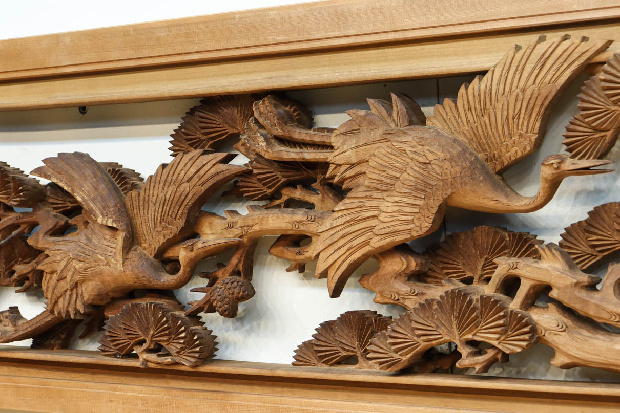 Deep-relief carved Ranma EZ316ab