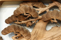 Deep-relief carved Ranma EZ316ab