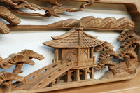 Deep-relief carved ranma EZ3161ab