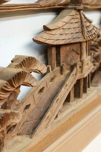 Deep-relief carved ranma EZ3161ab