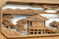 Deep-relief carved ranma EZ3161ab