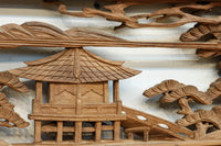 Deep-relief carved ranma EZ3161ab