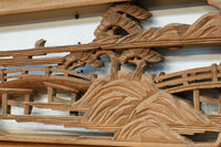 Deep-relief carved ranma EZ3161ab