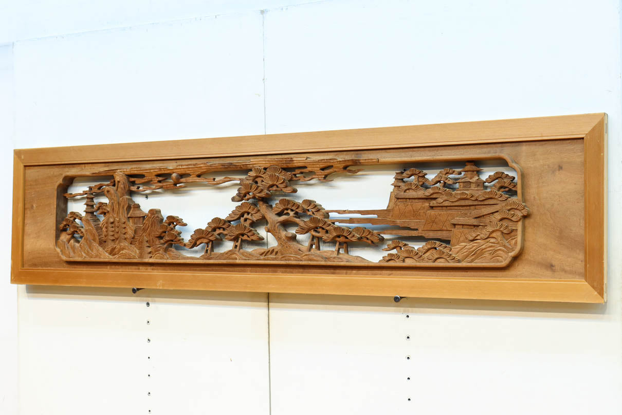 Deep-relief carved ranma EZ3161ab