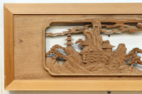 Deep-relief carved ranma EZ3161ab