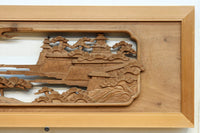 Deep-relief carved ranma EZ3161ab
