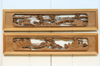 Deep-relief carved ranma EZ3161ab
