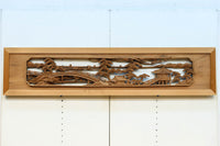 Deep-relief carved ranma EZ3161ab