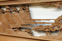 Deep-relief carved ranma EZ3161ab