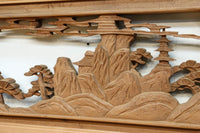 Deep-relief carved ranma EZ3161ab