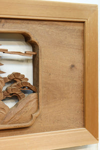 Deep-relief carved ranma EZ3161ab