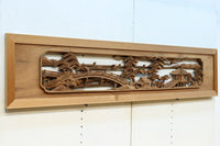 Deep-relief carved ranma EZ3161ab