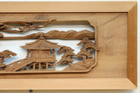 Deep-relief carved ranma EZ3161ab